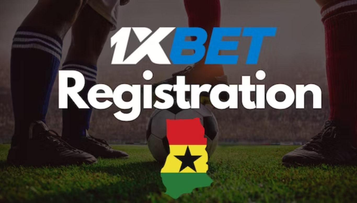 1xBet registration methods Ghana
